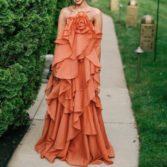 Aje Pandorea Layered Maxi Dress - Picture 1 of 15